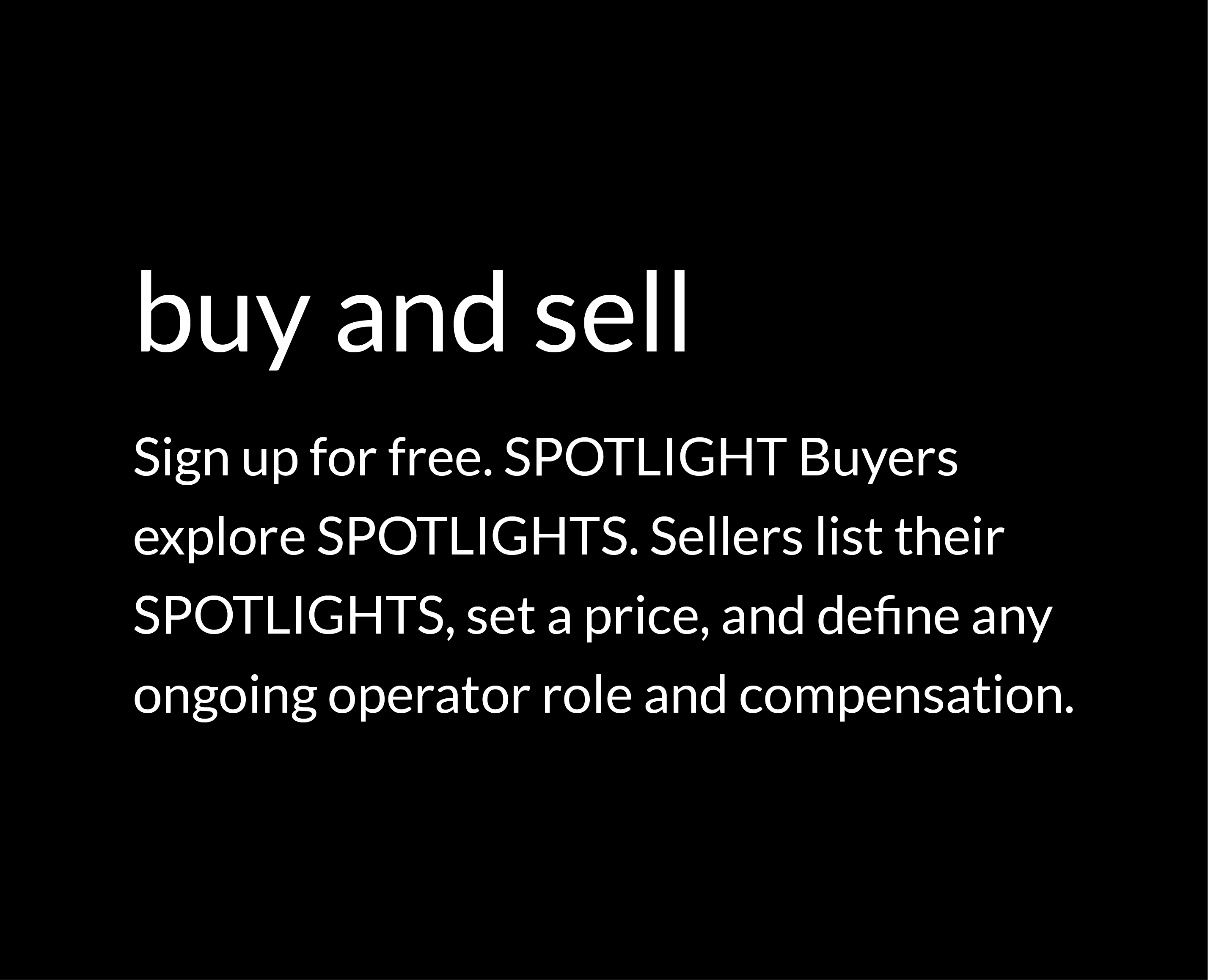 ► HOW TO SPOTLIGHT ◄